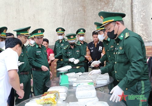 Bộ đội Biên phòng tỉnh Hà Tĩnh phá chuyên án HT324, thu số lượng ma túy lớn